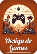 Card de ensino "Design de Games"